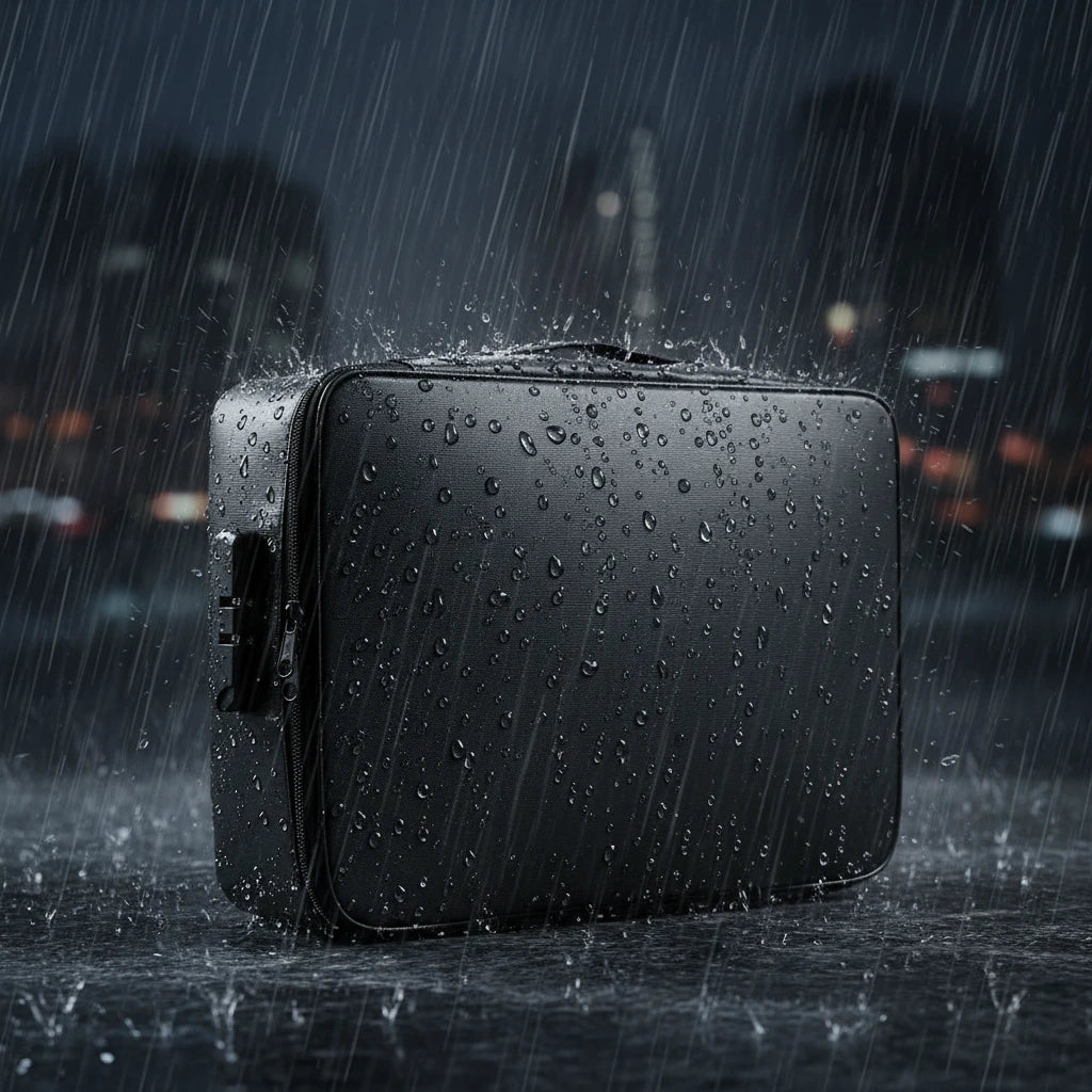 Bolsa de Segurança Anti-fogo e Impermeável para Documentos