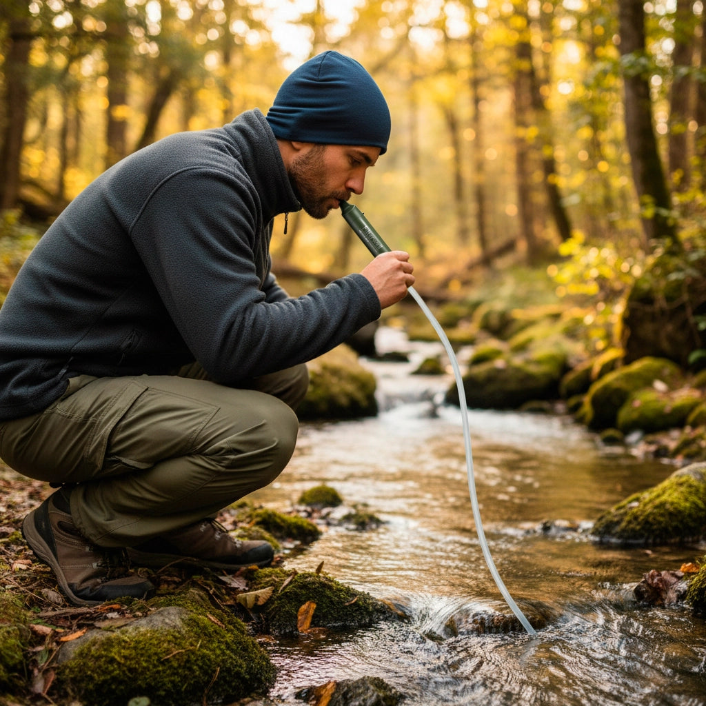 Filtro de Água Portátil Filterwell com Adaptador 28/30mm