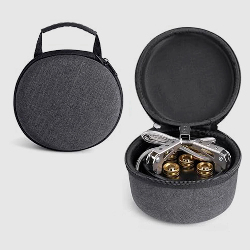 Fogão Portátil de Alta Potência 11000W, Dobrável e Resistente ao Vento