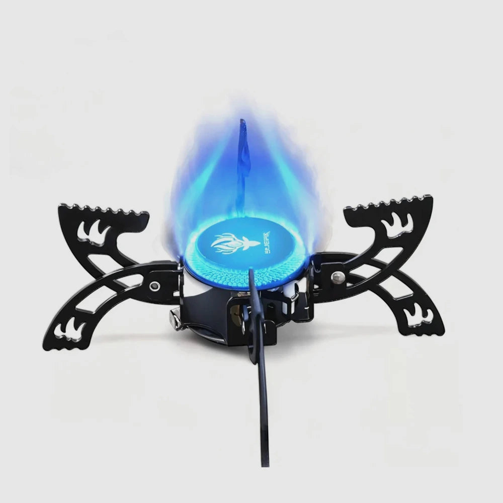 Fogão de Campismo Portátil UFO 3800W, Dobrável e de Alta Potência