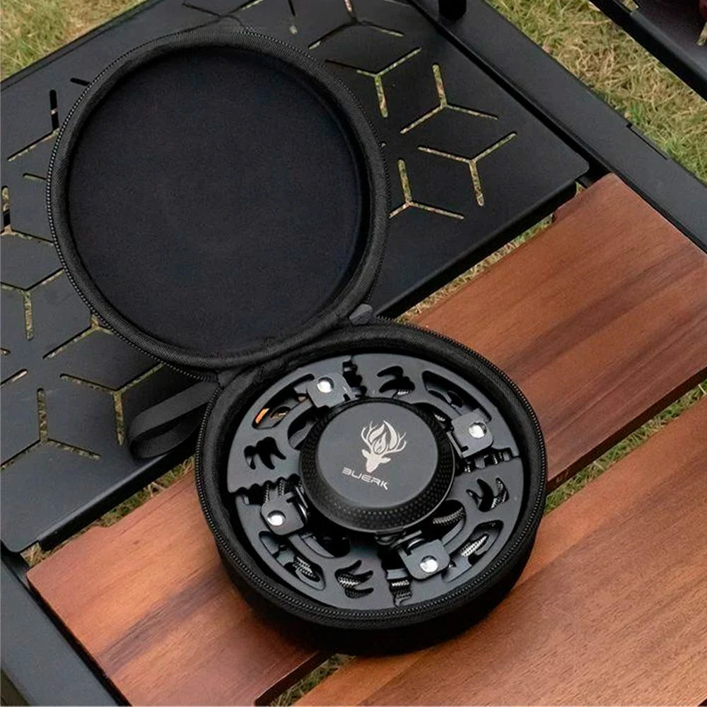 Fogão de Campismo Portátil UFO 3800W, Dobrável e de Alta Potência