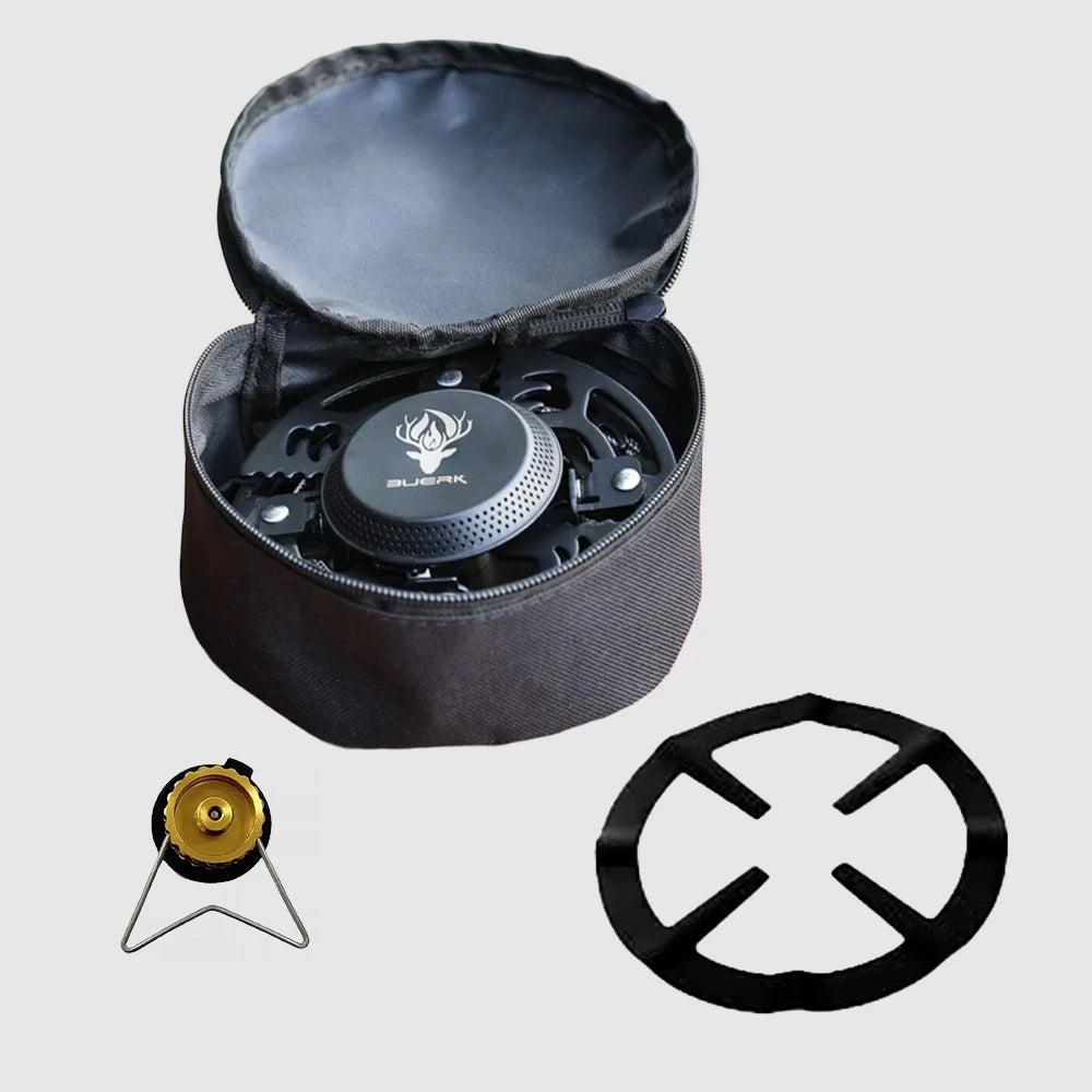 Fogão de Campismo Portátil UFO 3800W, Dobrável e de Alta Potência