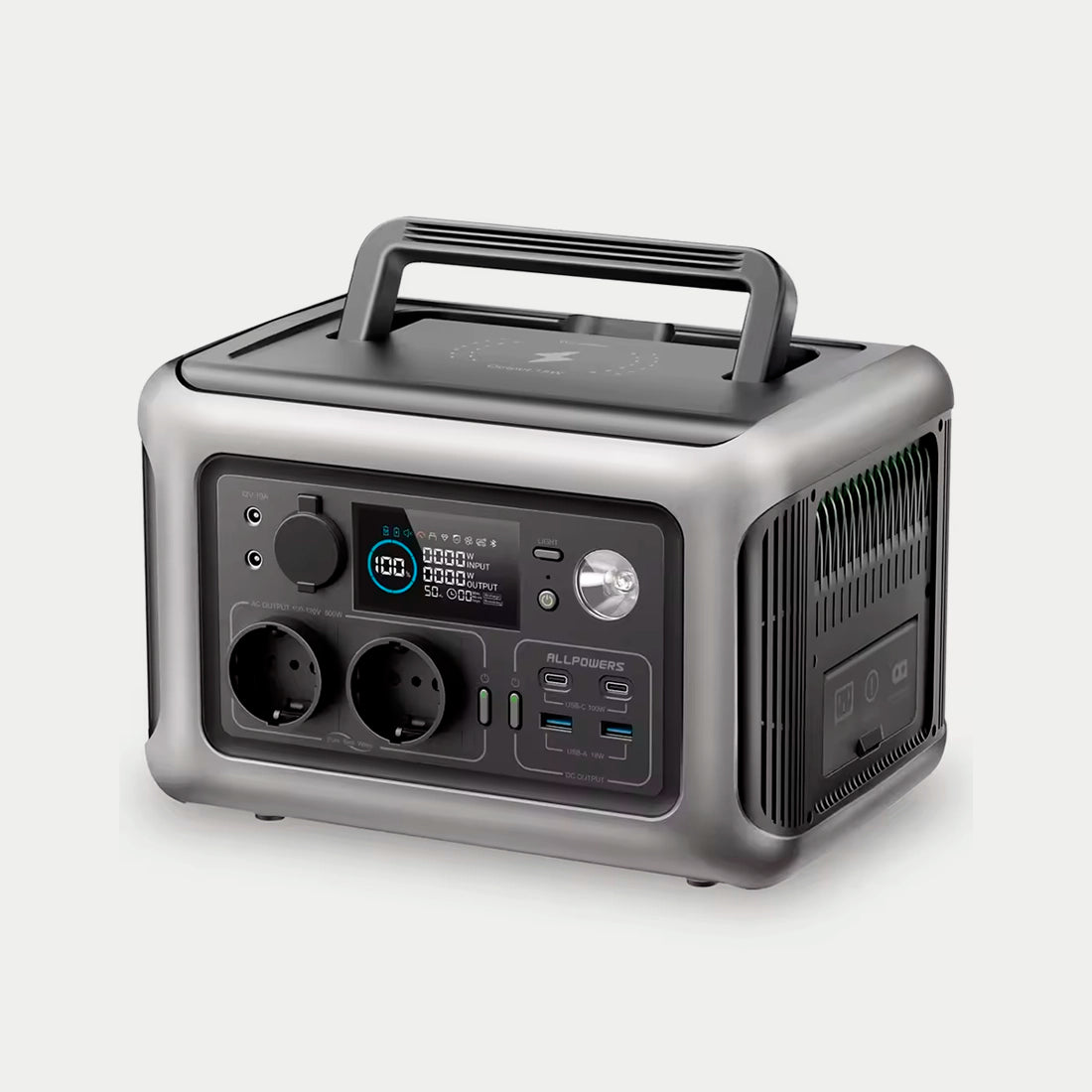 Gerador Solar Portátil ALLPOWERS R600 (Versão Europeia)