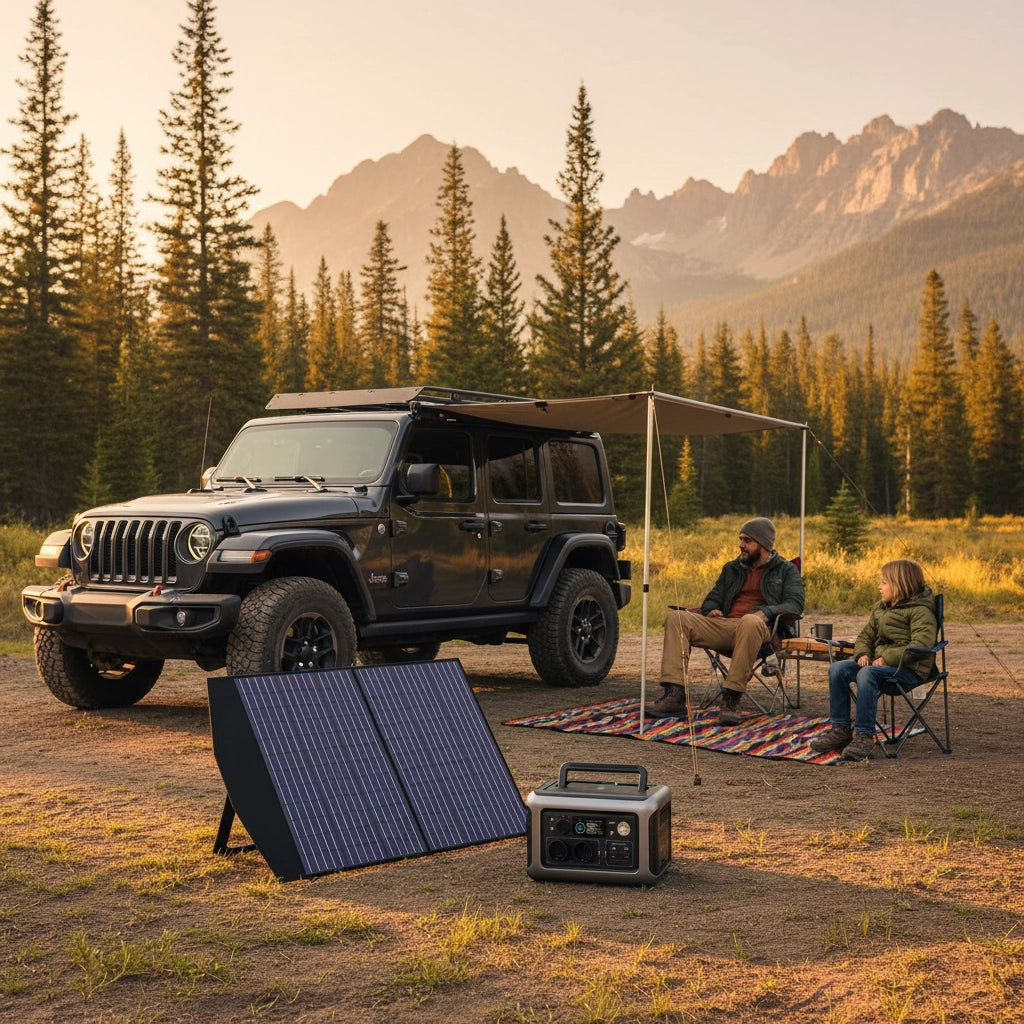 Gerador Solar Portátil ALLPOWERS R600 (Versão Europeia)