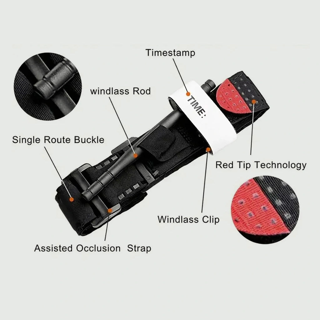 Mala com Kit de Primeiros Socorros Profissional 363 Peças