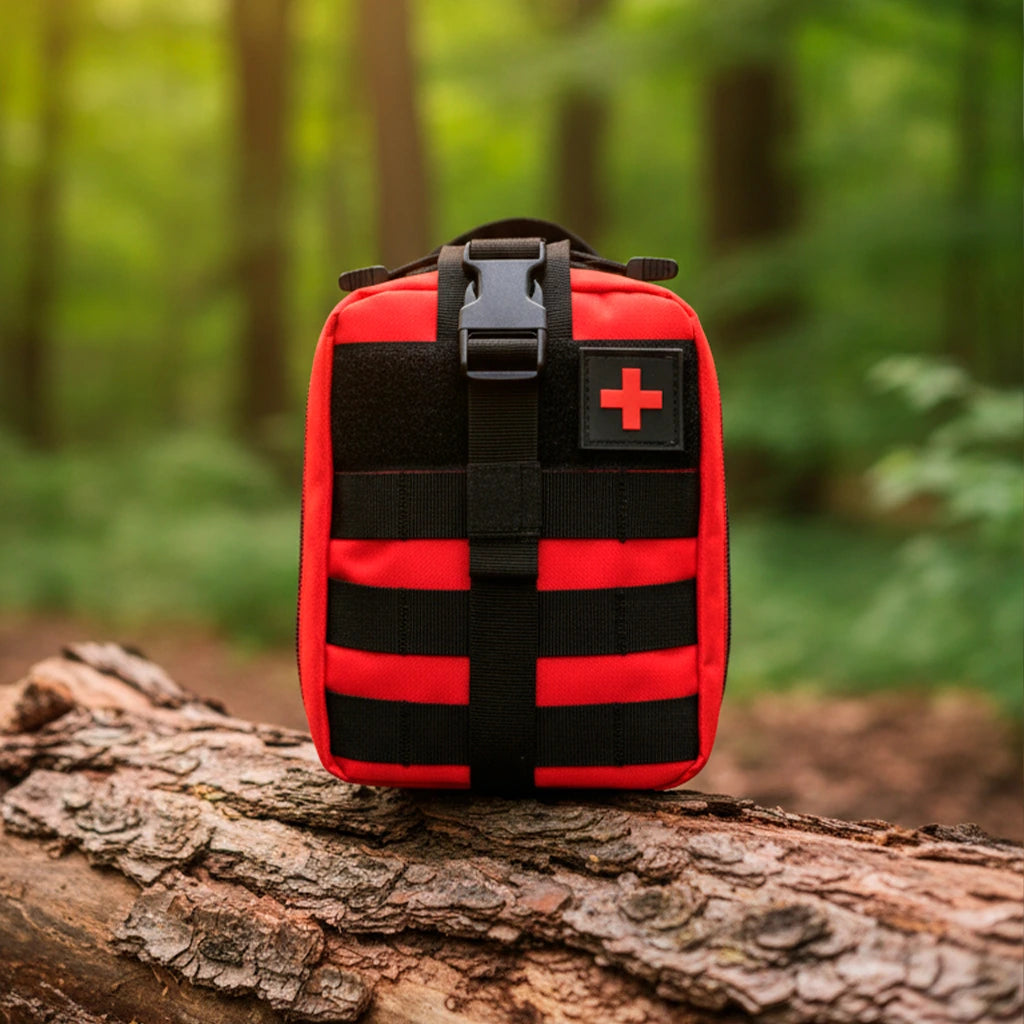 Mala com Kit de Primeiros Socorros Profissional 363 Peças
