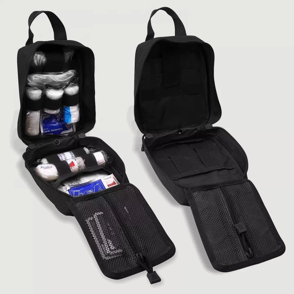 Mala com Kit de Primeiros Socorros Profissional 363 Peças