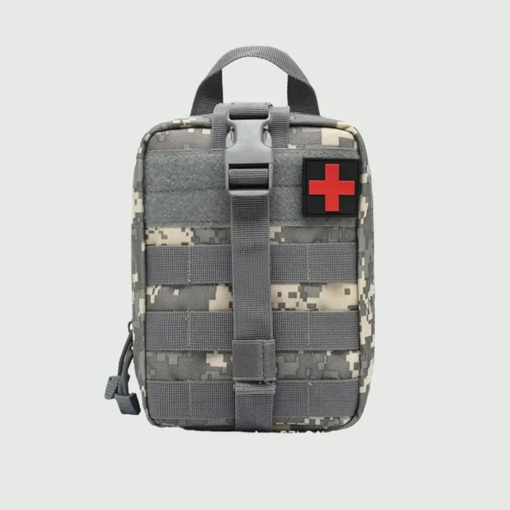 Mala com Kit de Primeiros Socorros Tático para Outdoor, Preparação Médica e Emergência