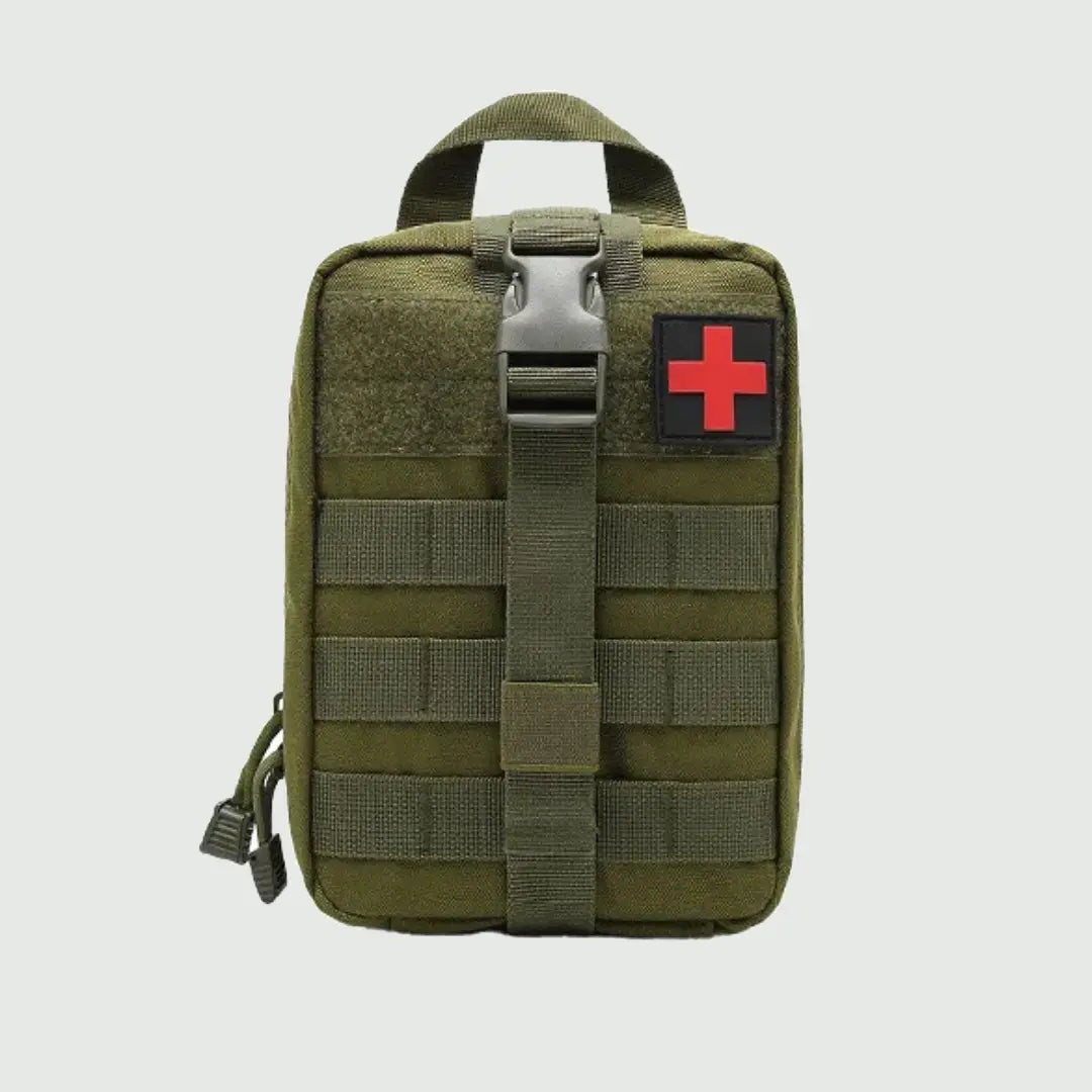 Mala com Kit de Primeiros Socorros Tático para Outdoor, Preparação Médica e Emergência