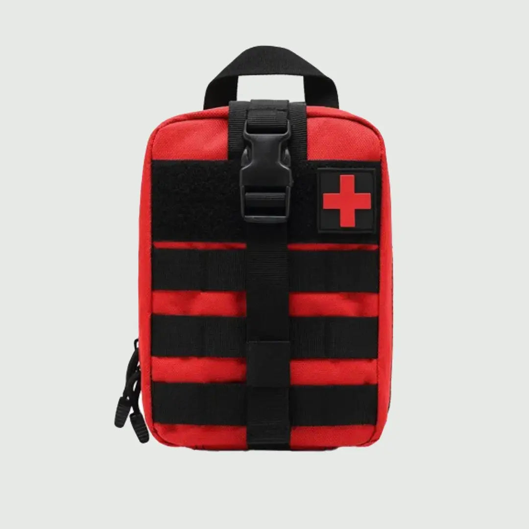 Mala com Kit de Primeiros Socorros Tático para Outdoor, Preparação Médica e Emergência
