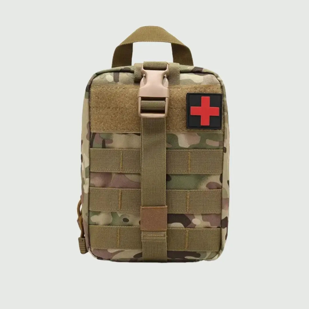 Mala com Kit de Primeiros Socorros Tático para Outdoor, Preparação Médica e Emergência