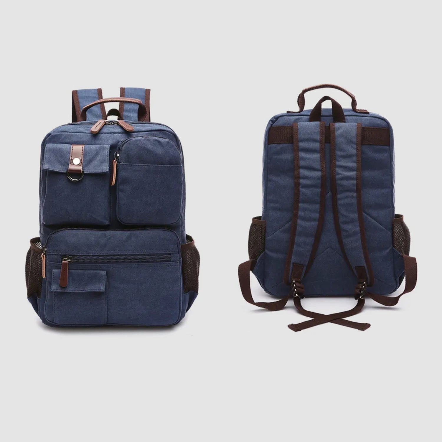 Mochila de Lona Reforçada 35L — Ideal para Kit de Emergência 72h e Uso Diário