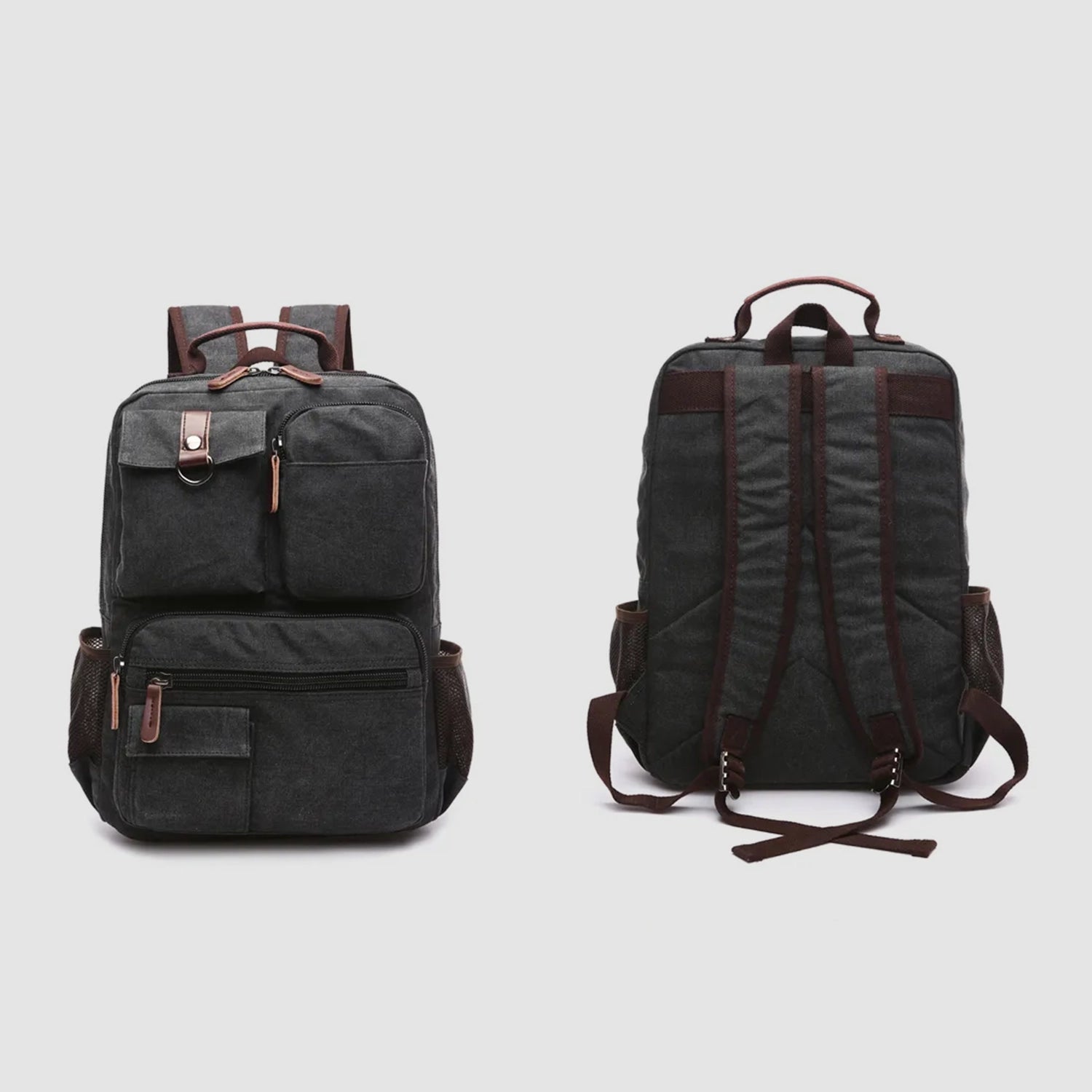 Mochila de Lona Reforçada 35L — Ideal para Kit de Emergência 72h e Uso Diário