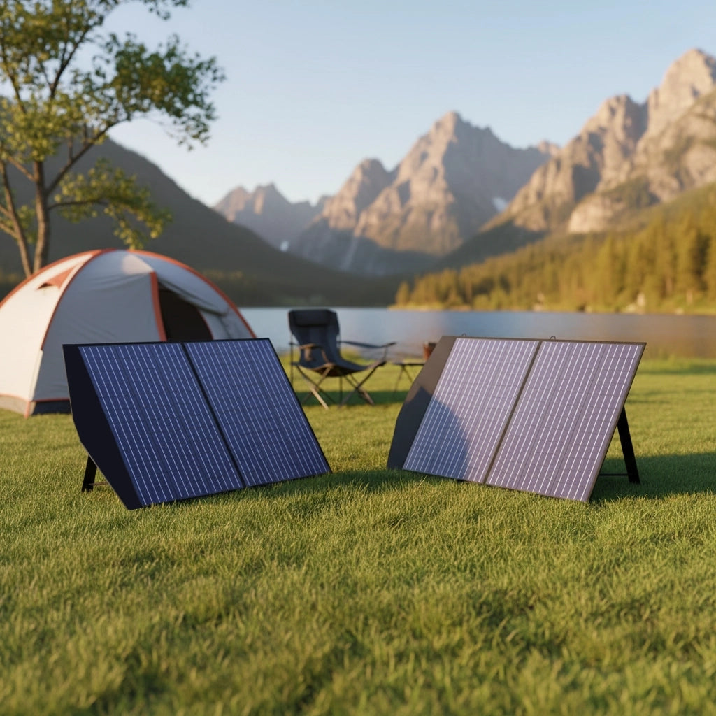 Painel Solar Portátil e Dobrável ALLPOWERS 100W Alta Eficiência