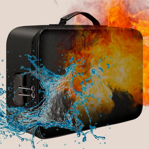 Bolsa de Segurança Anti-fogo e Impermeável para Documentos