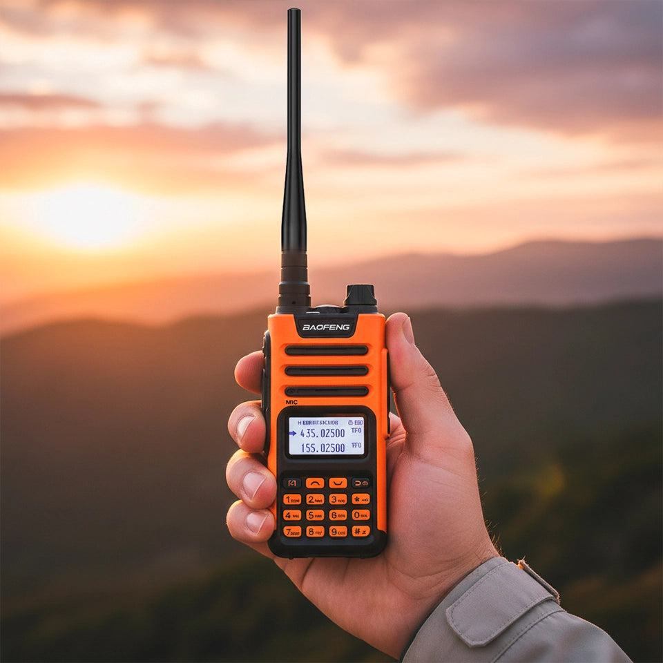 Walkie-Talkie Baofeng UV-13 pro v2 Dual Band VHF/UHF 10W - Distância 2 a 16 km